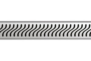 ACO Designrost Flag aus Edelstahl für die Duschrinne ShowerDrain E