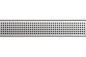 ACO Designrost Quadrato aus Edelstahl für die Duschrinne ShowerDrain E