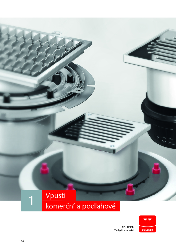 ACO podlahové & komerční vpusti