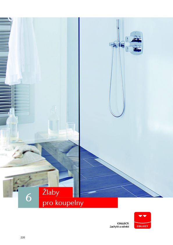 ACO ShowerDrain koupelnové žlaby